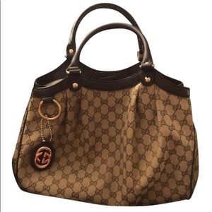 Gucci Sukey GG Canvas Tote